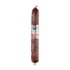 Мясной продукт, колбасное изделие сырокопченое. Колбаса «Брауншвейгская» полусухая, категория А, охлажденная, ГОСТ Р 55456-2013