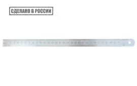 Линейка металлическая измерительная 300 мм Гост Стиз